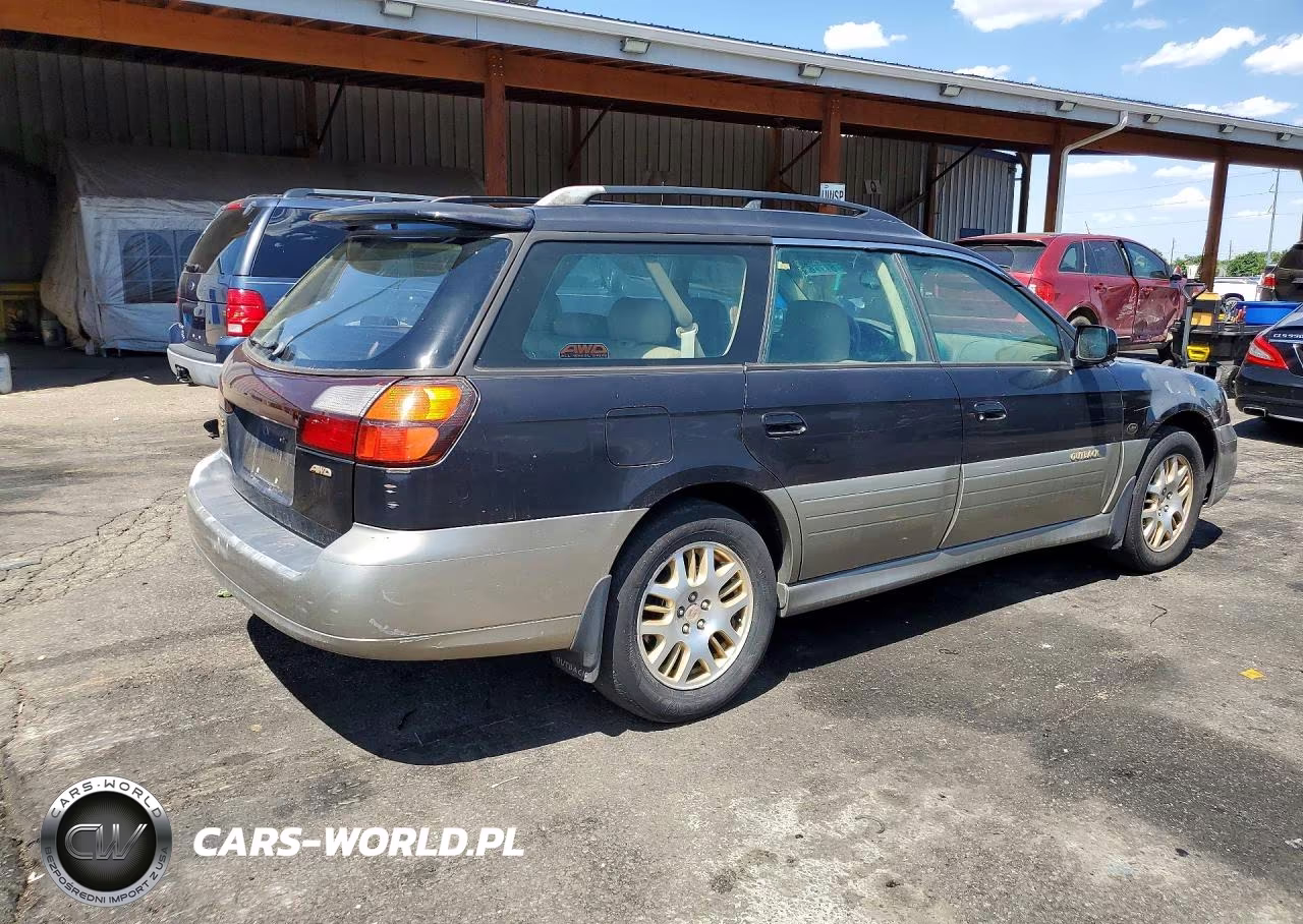 2002 Subaru Legacy Outback H6 3.0 Ll Bean VIN:4S3BH806227665514 - 3