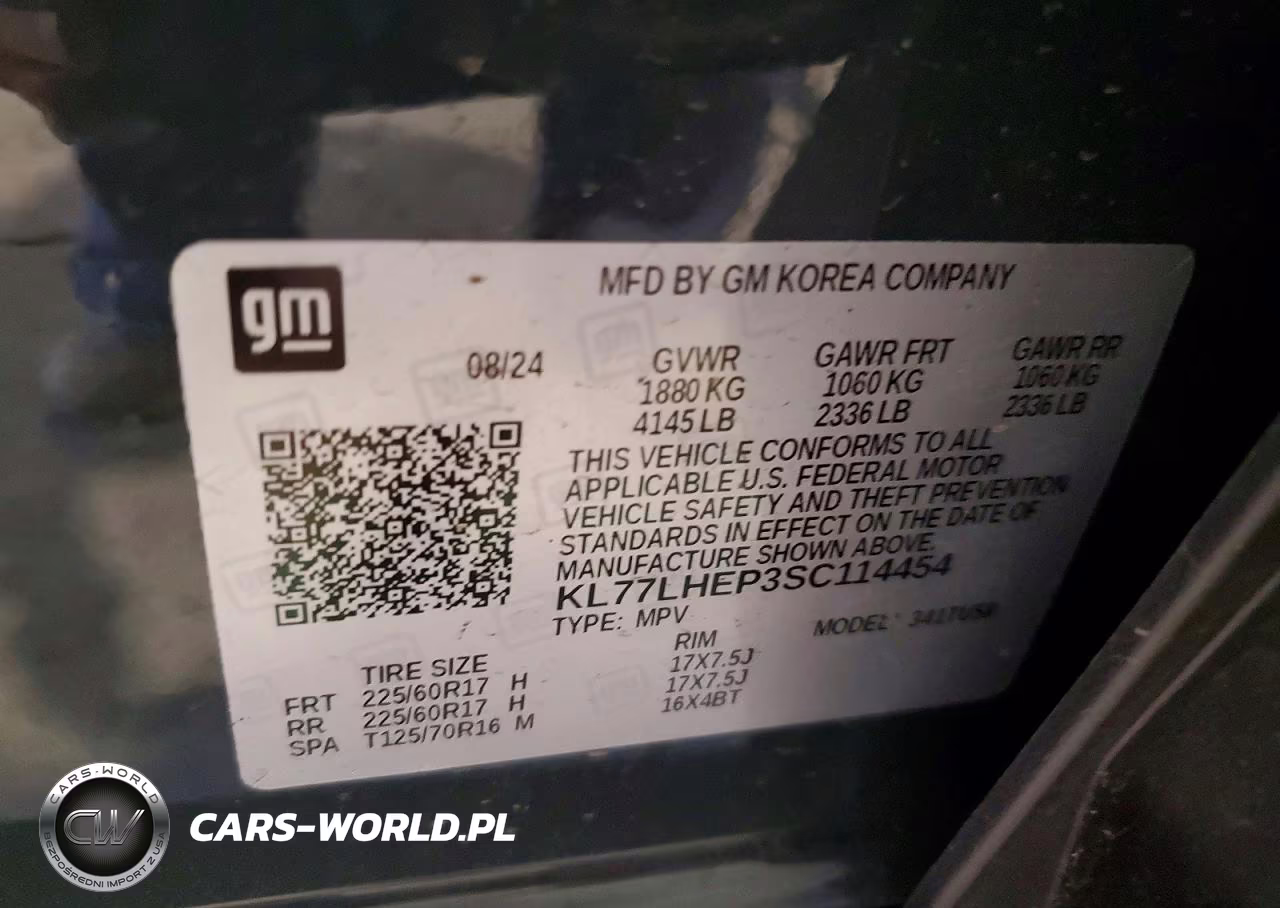 2025 Chevrolet Trax 1Lt VIN:KL77LHEP3SC114454 - 14