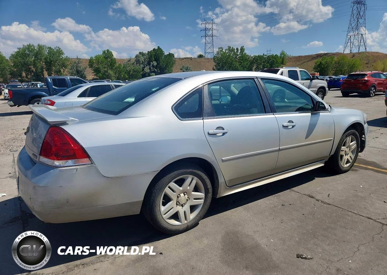 2012 Chevrolet Impala Lt VIN:2G1WG5E34C1258612 - 3