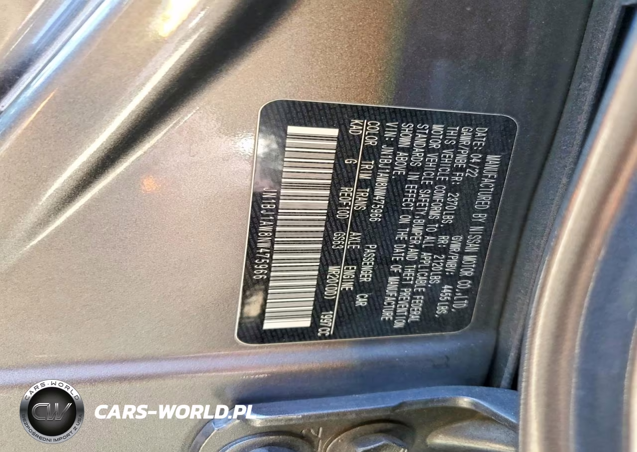 2022 Nissan Rogue Sport S VIN:JN1BJ1AW8NW475966 - 12