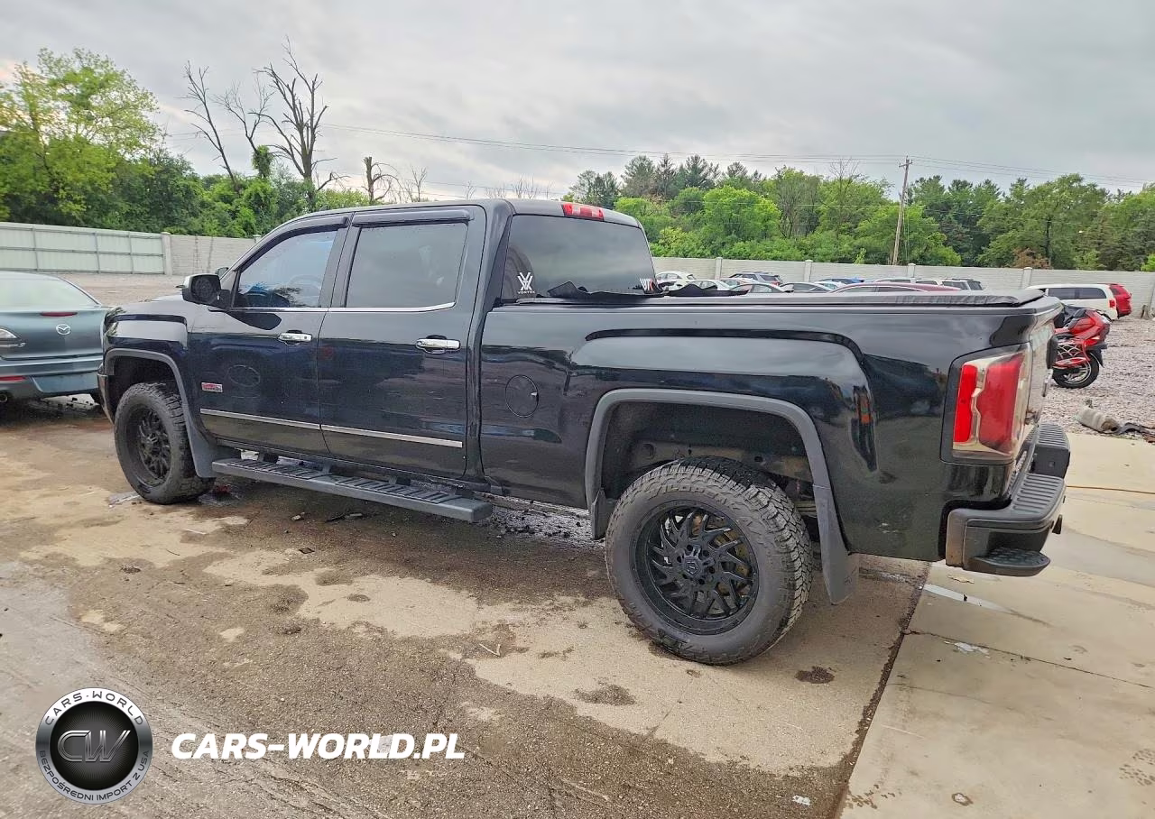 2016 GMC Sierra K1500 Sle VIN:3GTU2MEC9GG123677 - 2