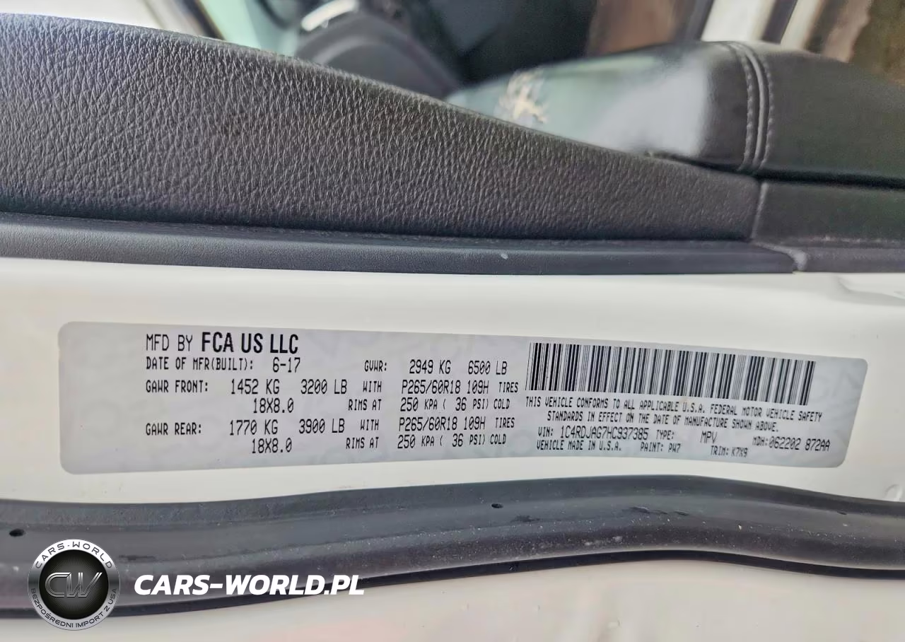 2017 Dodge Durango Sxt VIN:1C4RDJAG7HC937385 - 13