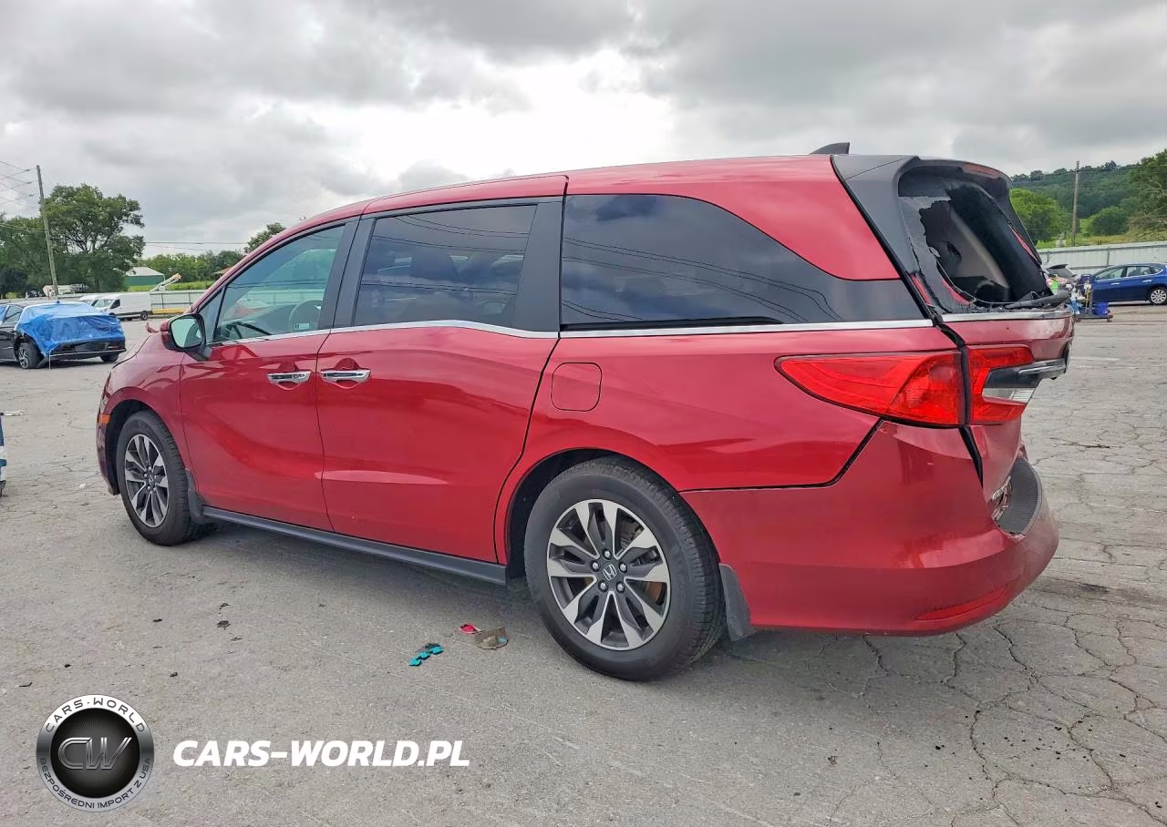 2024 Honda Odyssey Exl VIN:5FNRL6H63RB045393 - 2