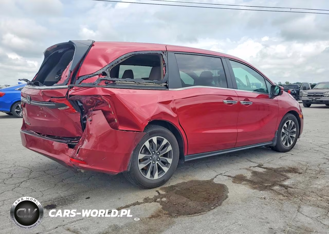 2024 Honda Odyssey Exl VIN:5FNRL6H63RB045393 - 3