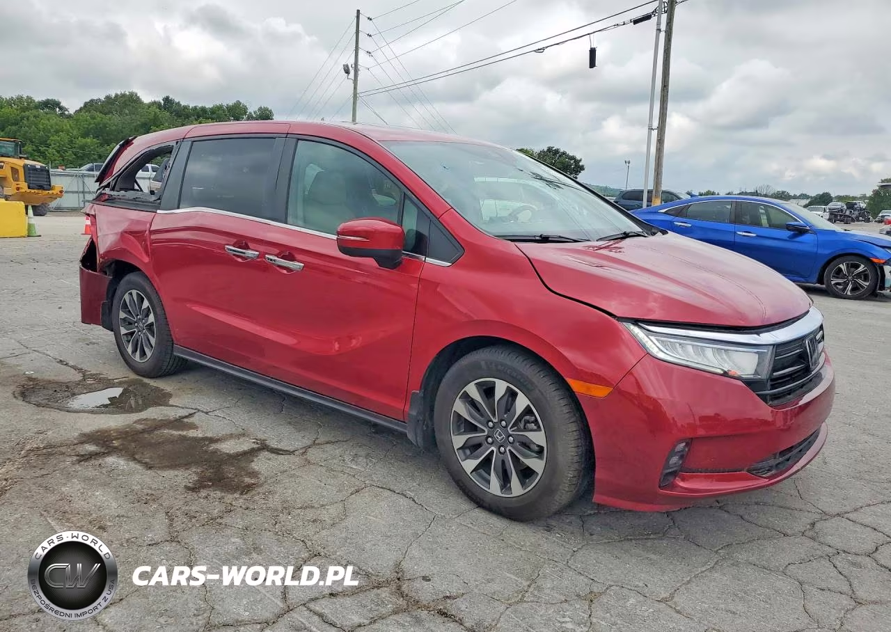 2024 Honda Odyssey Exl VIN:5FNRL6H63RB045393 - 4