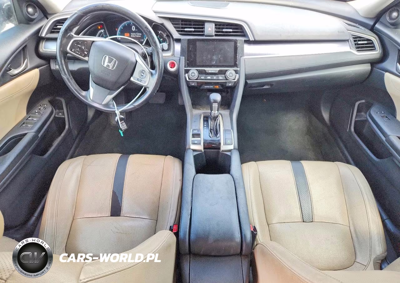 2016 Honda Civic Touring VIN:19XFC1F99GE020391 - 8