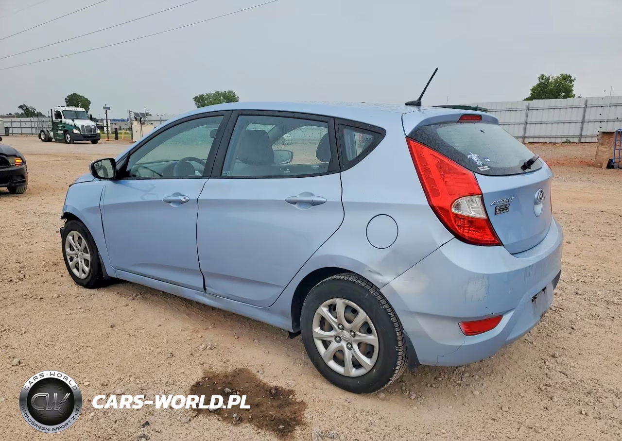 2014 Hyundai Accent Gs VIN:KMHCT5AE8EU182585 - 2