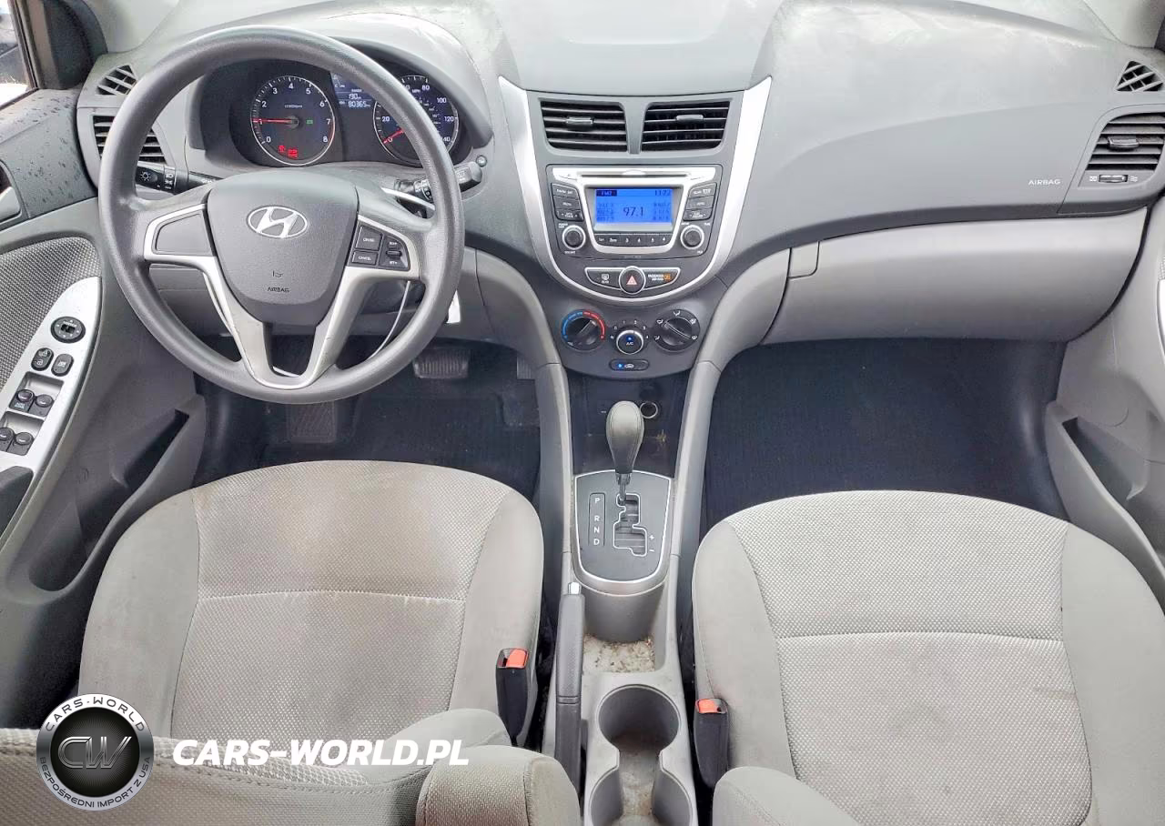 2014 Hyundai Accent Gs VIN:KMHCT5AE8EU182585 - 8