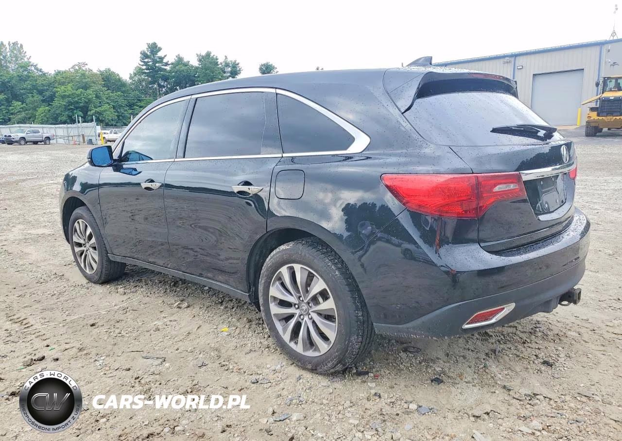 2015 Acura Mdx Technology VIN:5FRYD4H43FB004994 - 2