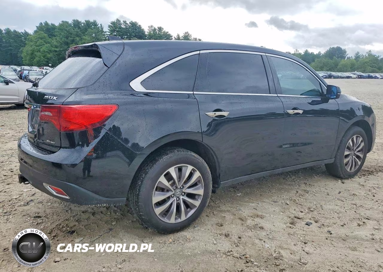 2015 Acura Mdx Technology VIN:5FRYD4H43FB004994 - 3