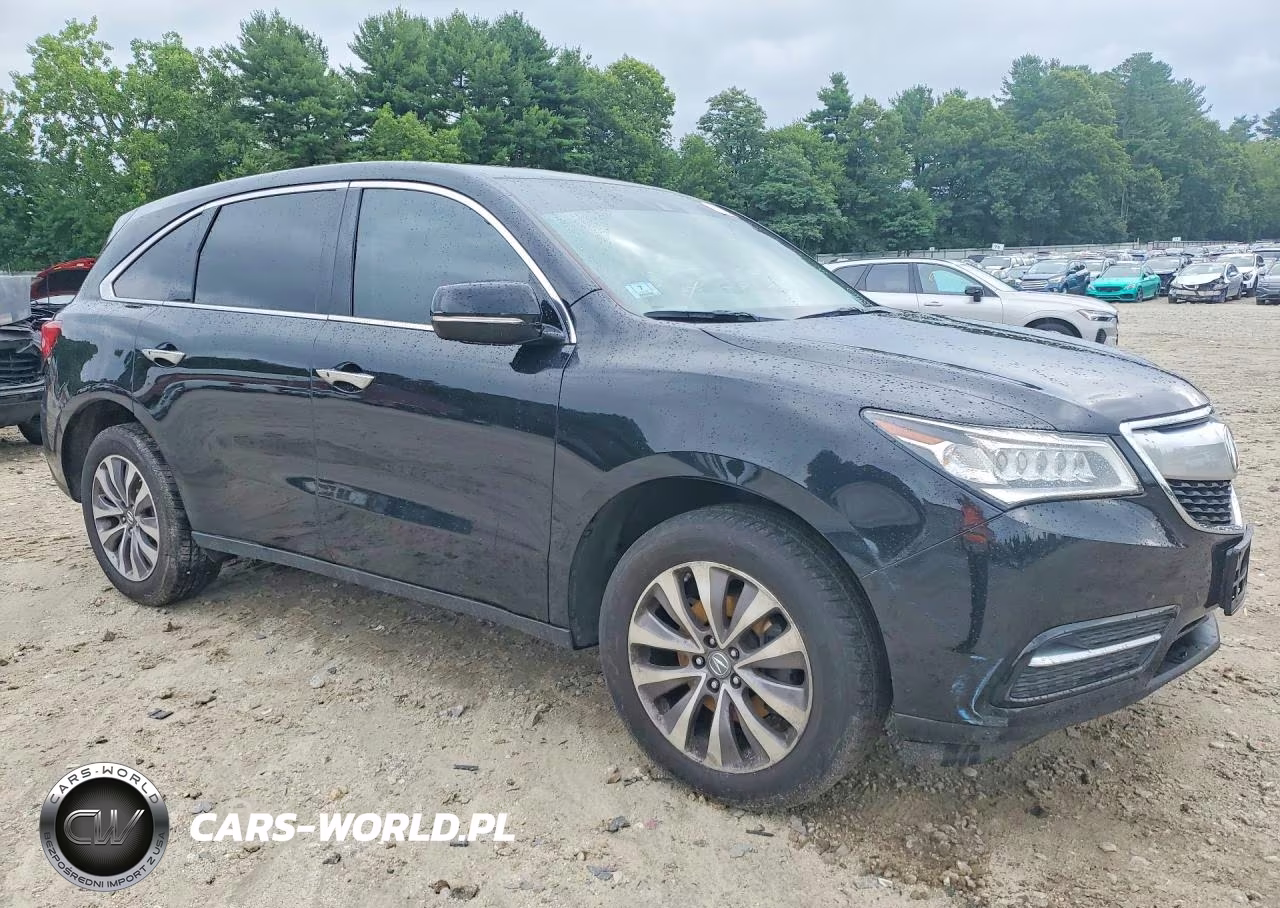 2015 Acura Mdx Technology VIN:5FRYD4H43FB004994 - 4