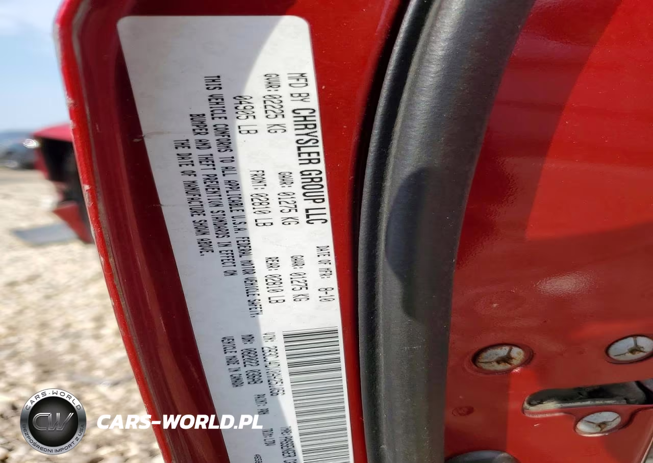 2010 Dodge Challenger Se VIN:2B3CJ4DV0AH251056 - 12