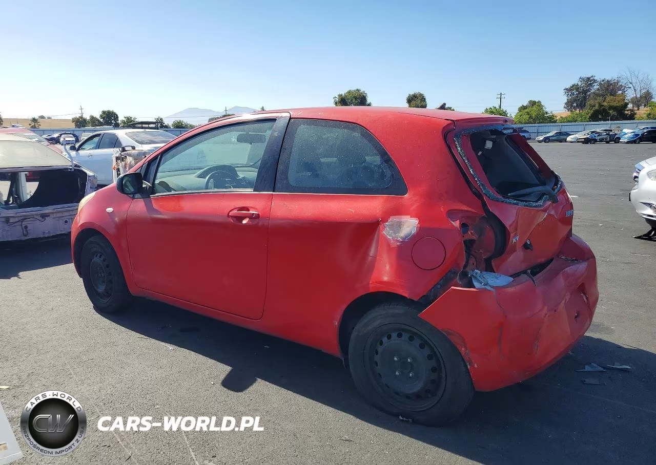 2007 Toyota Yaris Base VIN:JTDJT923175126260 - 2