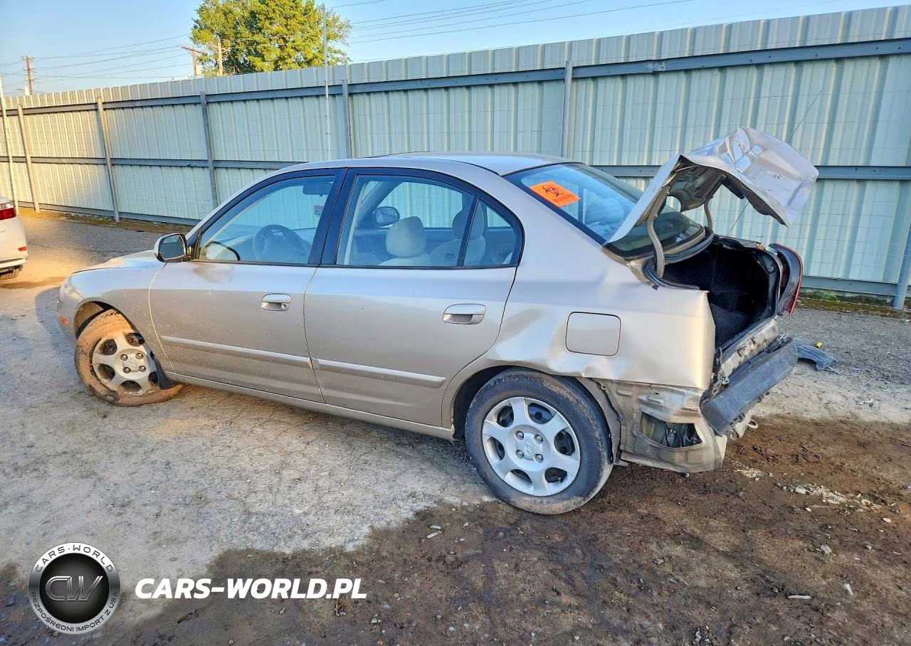 2003 Hyundai Elantra Gls VIN:KMHDN45D63U499207 - 2