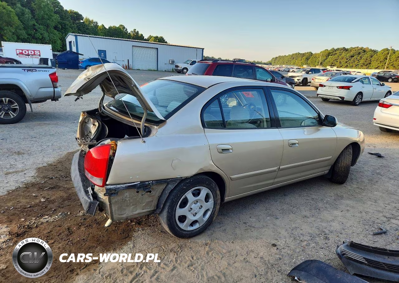 2003 Hyundai Elantra Gls VIN:KMHDN45D63U499207 - 3