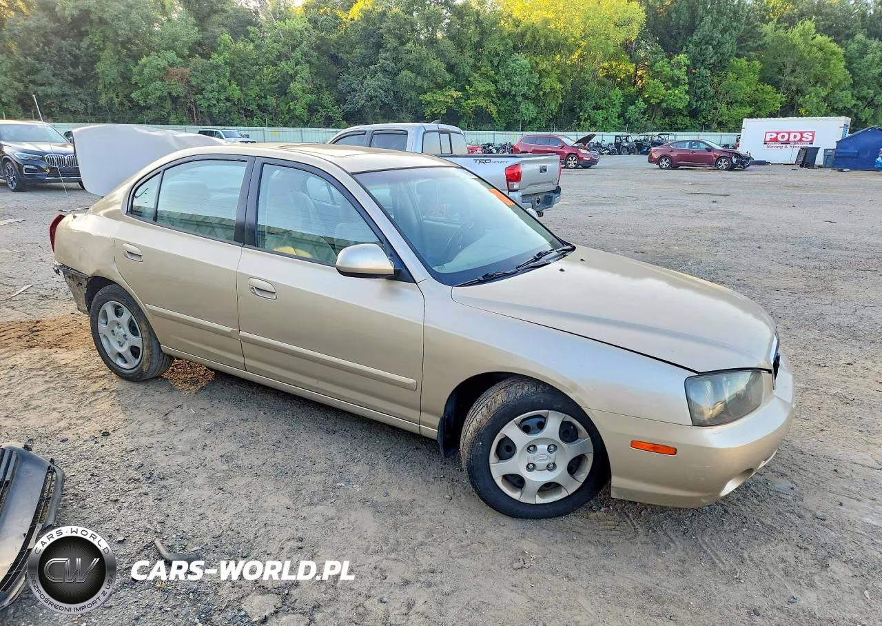 2003 Hyundai Elantra Gls VIN:KMHDN45D63U499207 - 4