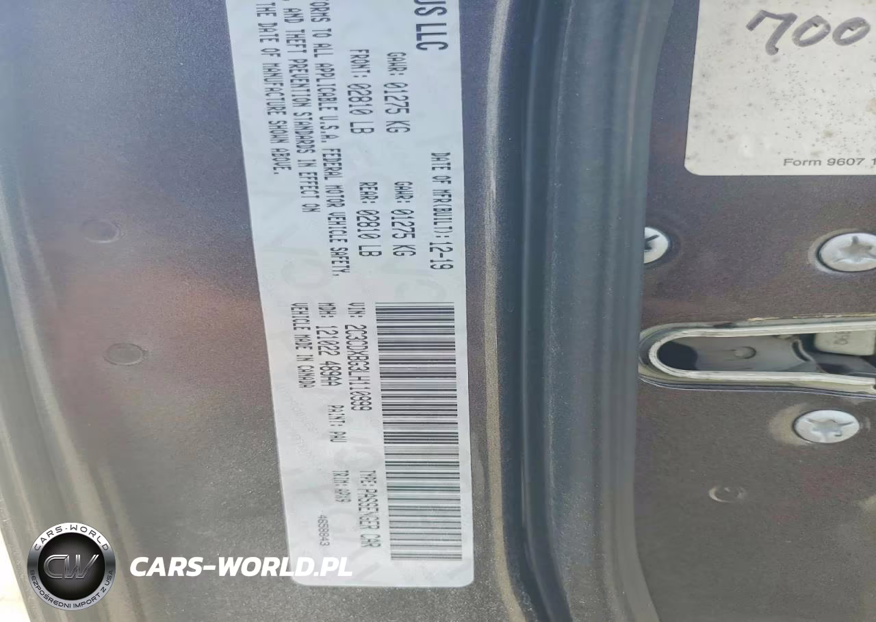 2020 Dodge Charger Sxt VIN:2C3CDXBG3LH110999 - 12