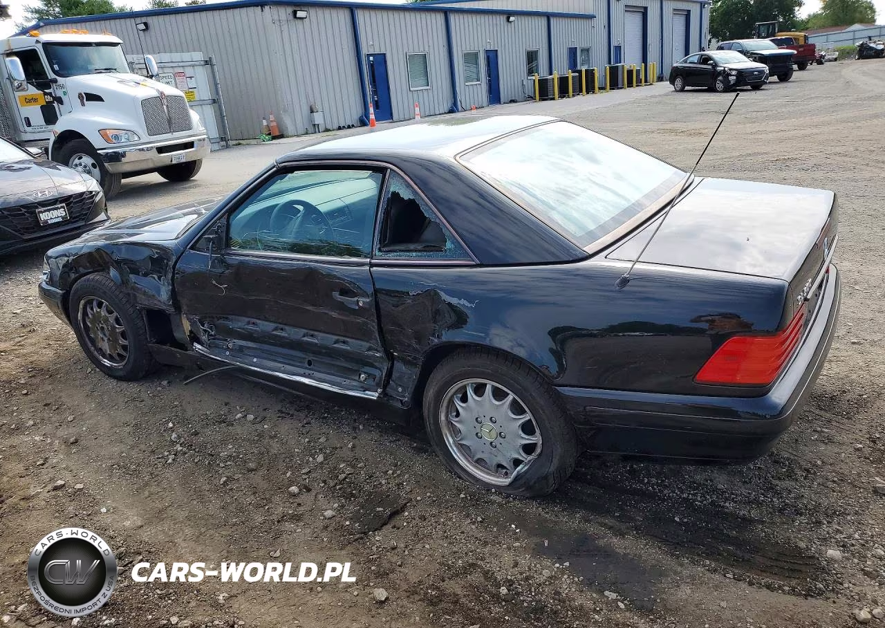 1996 Mercedes-Benz Sl 500 VIN:WDBFA67F9TF133697 - 2