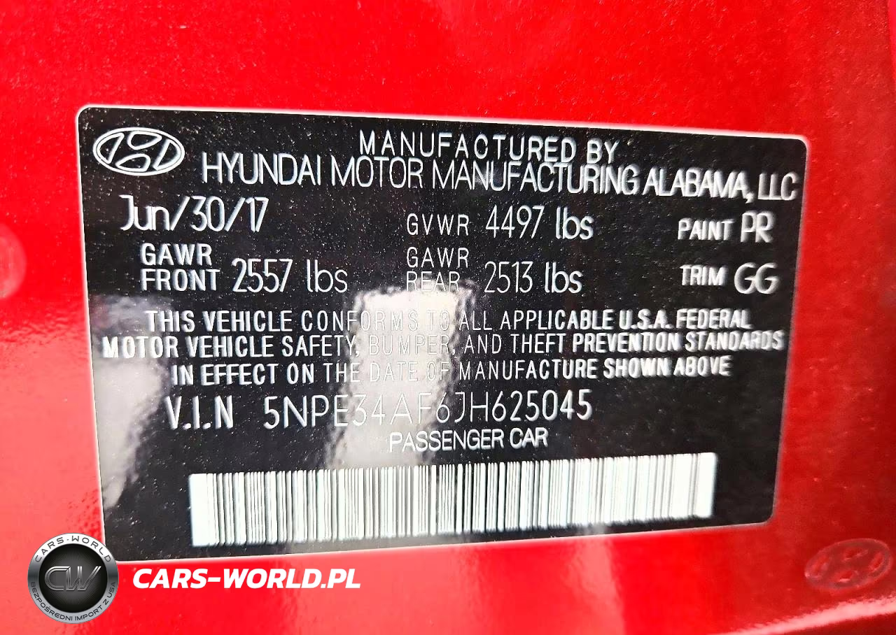 2018 Hyundai Sonata Sel VIN:5NPE34AF6JH625045 - 12