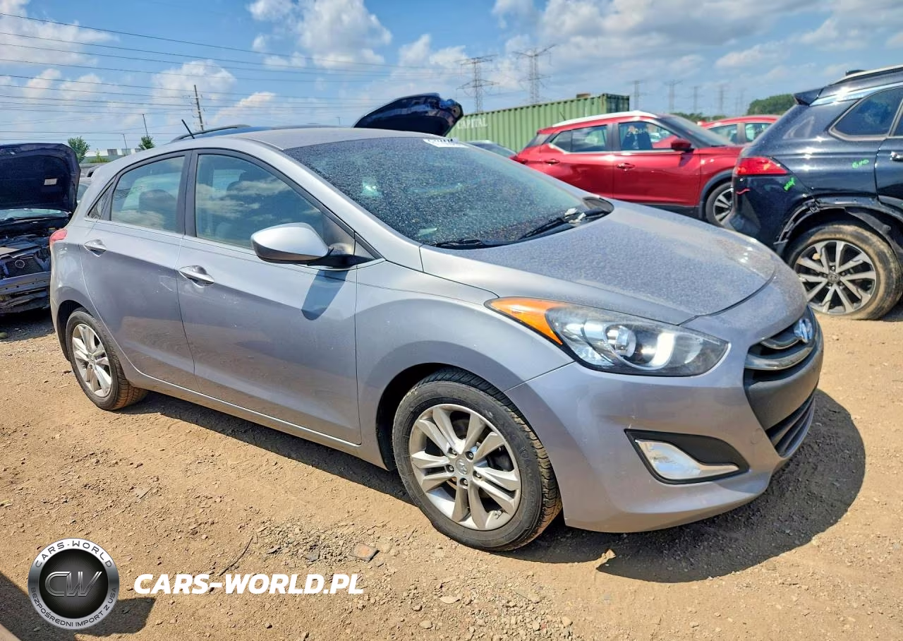 2015 Hyundai Elantra Gt Base VIN:KMHD35LH9FU236781 - 4