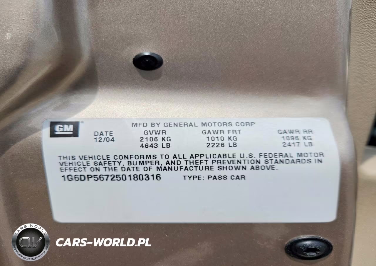 2005 Cadillac Cts Hi Feature V6 VIN:1G6DP567250180316 - 12