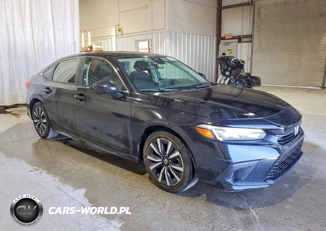 2022 Honda Civic Ex VIN:JHMFE1F7XNX000302 - 4