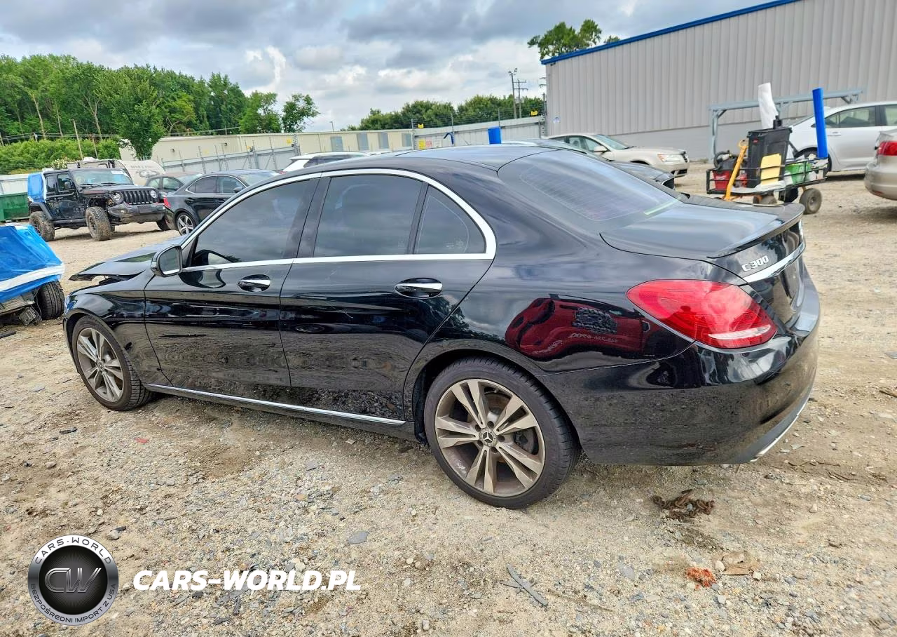 2017 Mercedes-Benz C 300 VIN:55SWF4JB8HU219736 - 2