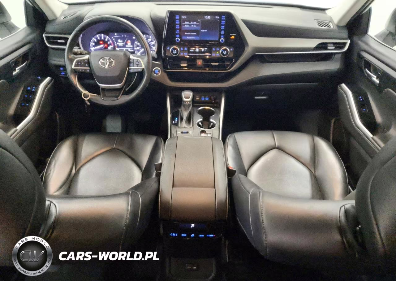2022 Toyota Highlander Xle VIN:5TDGZRBH9NS587184 - 8