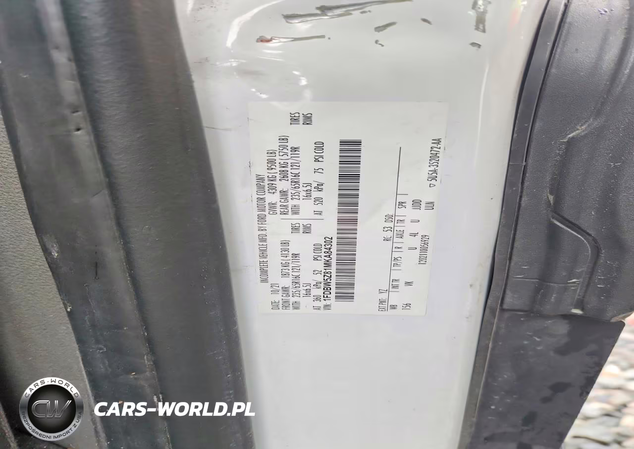 2021 Ford Transit T-350 VIN:1FDBW5Z81MKA84302 - 13