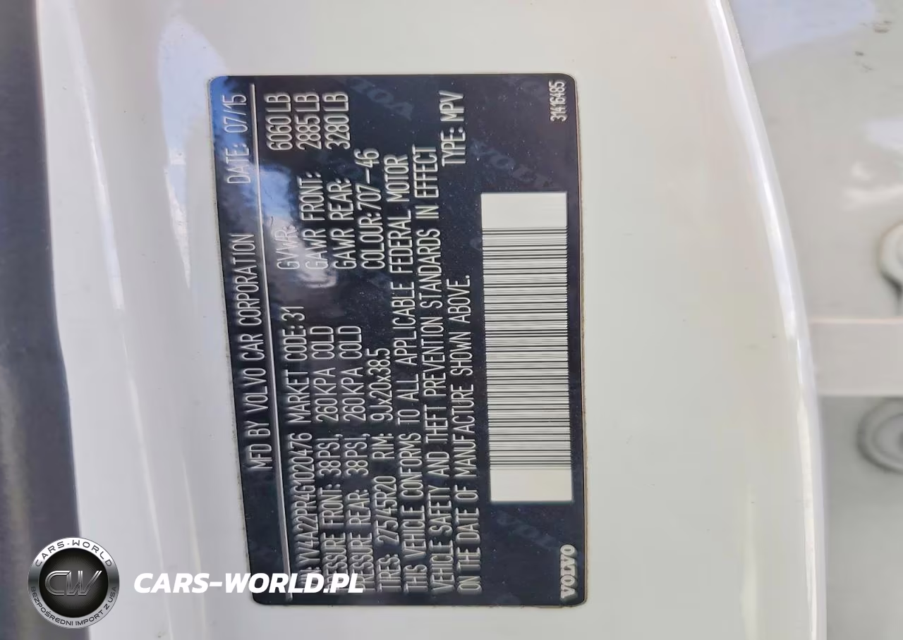 2016 Volvo Xc90 T6 VIN:YV4A22PR4G1020476 - 13