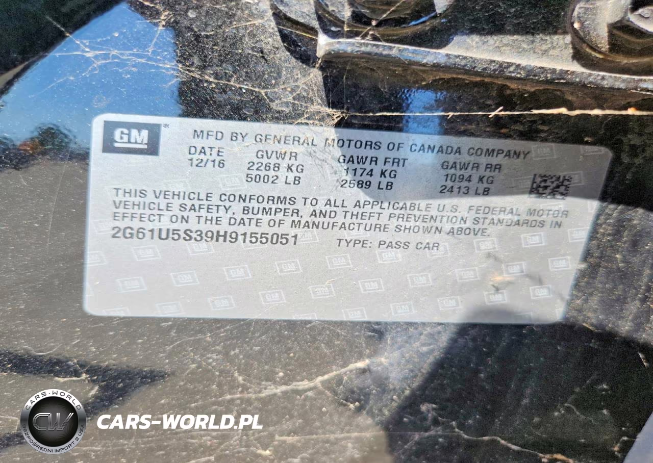 2017 Cadillac Xts VIN:2G61U5S39H9155051 - 12