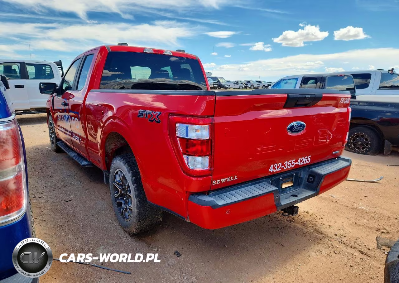 2021 Ford F150 Super Cab VIN:1FTEX1CP1MKD60842 - 2