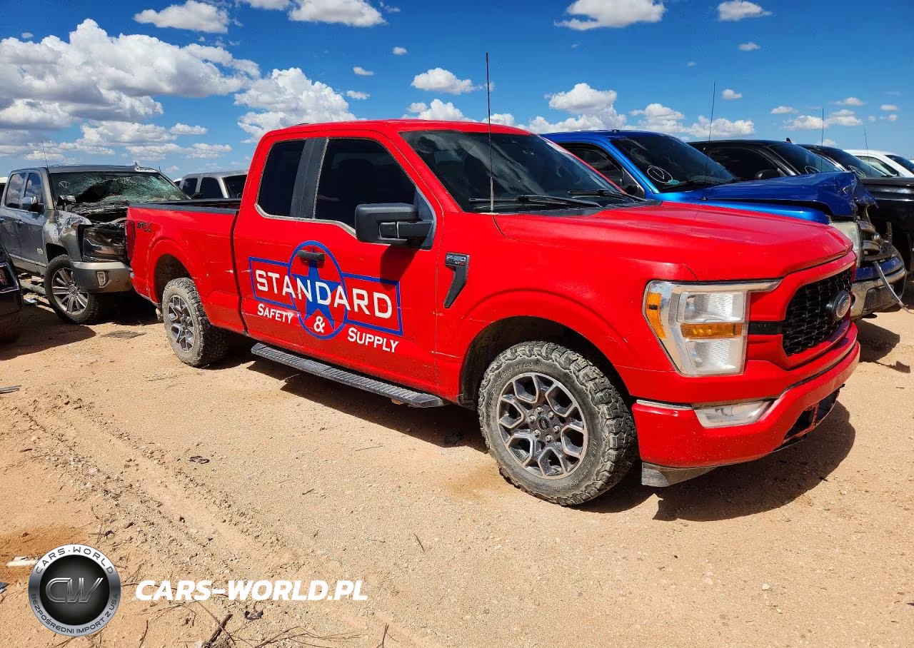 2021 Ford F150 Super Cab VIN:1FTEX1CP1MKD60842 - 4