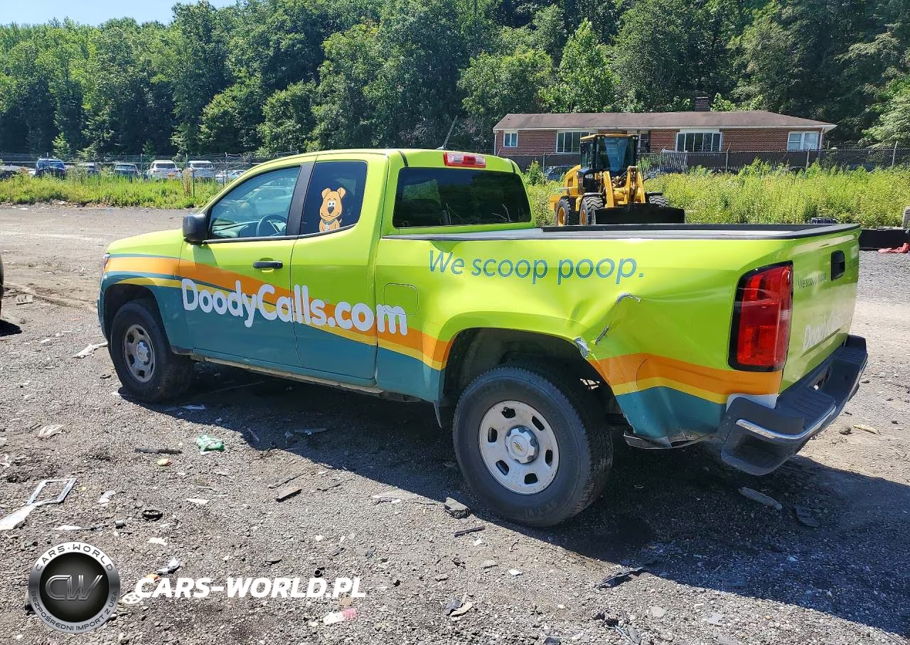 2020 Chevrolet Colorado VIN:1GCHSBEA5L1110308 - 2