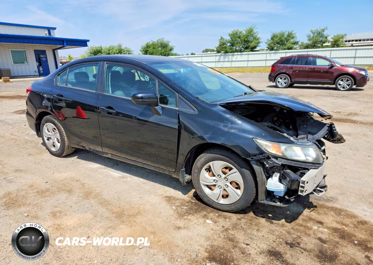 2015 Honda Civic Lx VIN:19XFB2F51FE094067 - 4