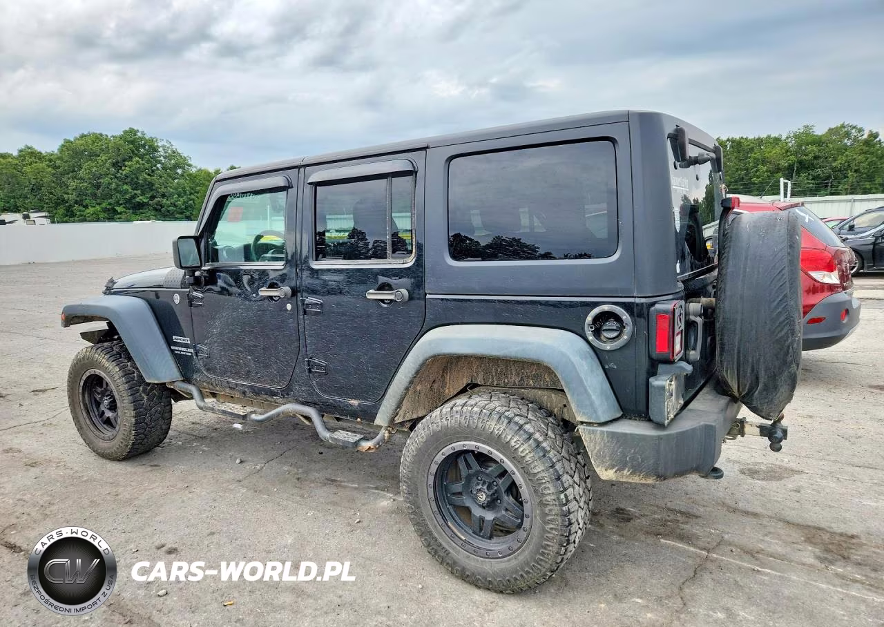 2014 Jeep Wrangler Unlimited Sport VIN:1C4BJWDG5EL102691 - 2
