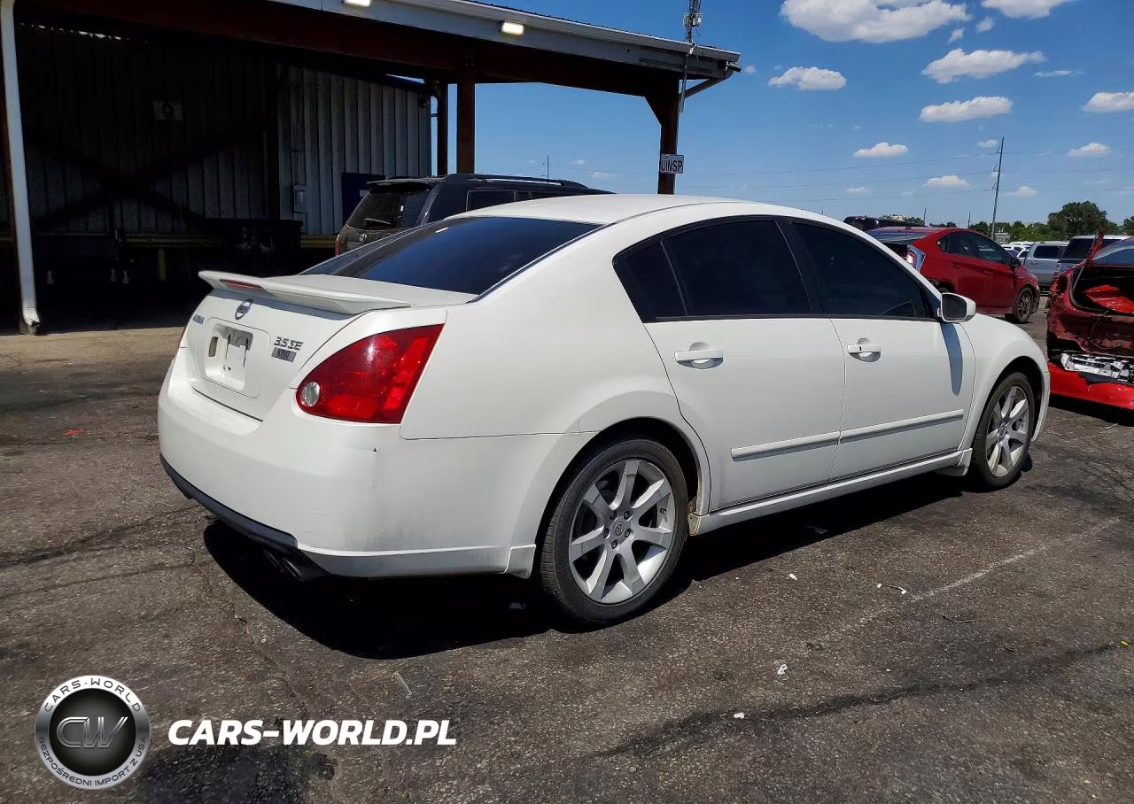 2007 Nissan Maxima 3.5 Se VIN:1N4BA41E27C822952 - 3