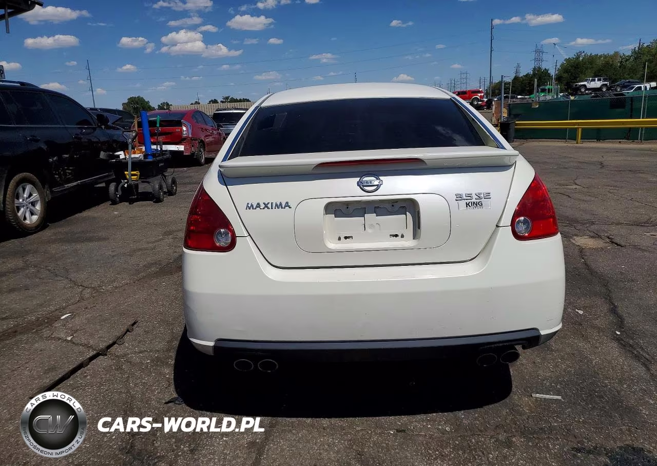 2007 Nissan Maxima 3.5 Se VIN:1N4BA41E27C822952 - 6