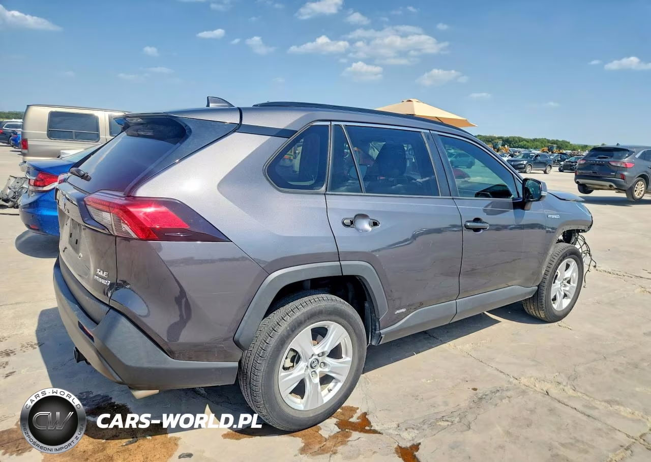 2019 Toyota Rav4 Hybrid Xle VIN:2T3RWRFV3KW031593 - 3