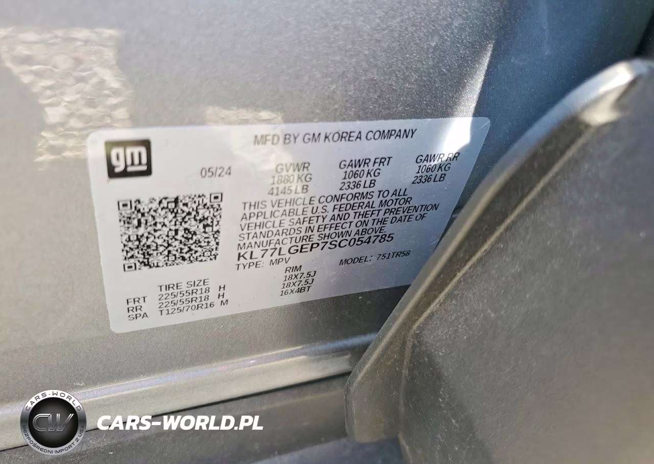 2025 Chevrolet Trax 1Rs VIN:KL77LGEP7SC054785 - 13