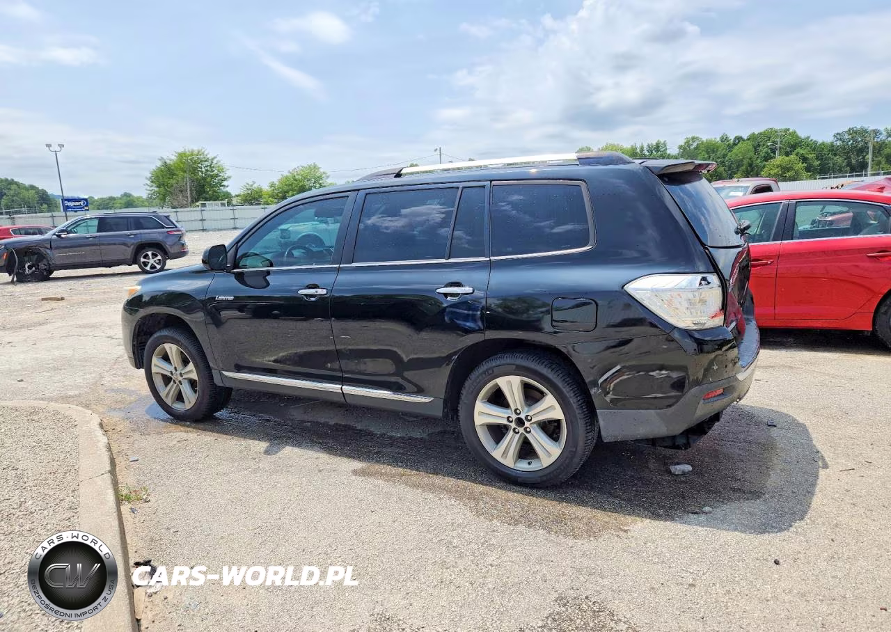 2013 Toyota Highlander Limited VIN:5TDYK3EH4DS126426 - 2