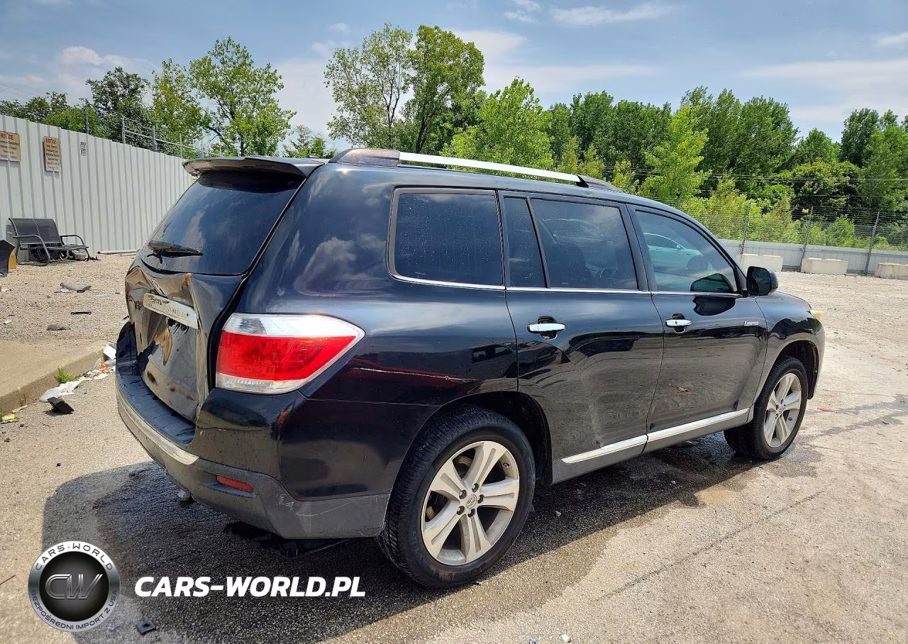 2013 Toyota Highlander Limited VIN:5TDYK3EH4DS126426 - 3