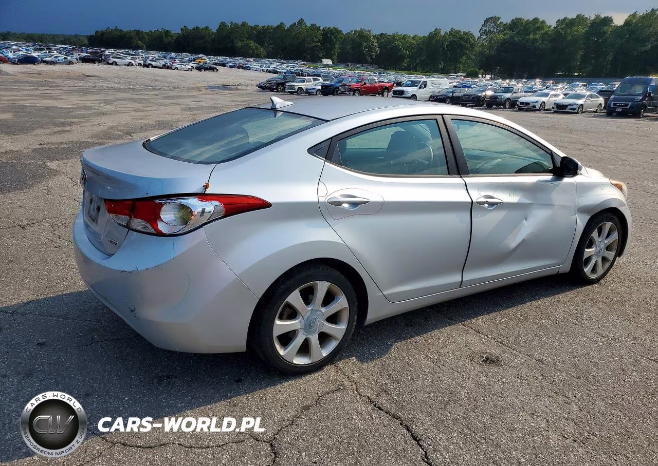 2013 Hyundai Elantra Limited VIN:5NPDH4AE6DH274890 - 3