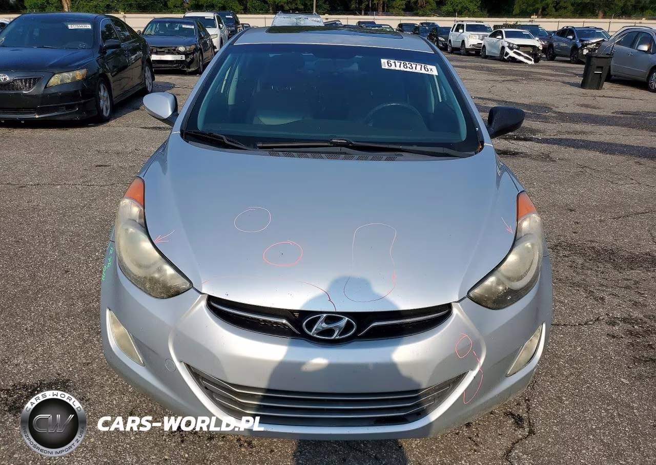 2013 Hyundai Elantra Limited VIN:5NPDH4AE6DH274890 - 5