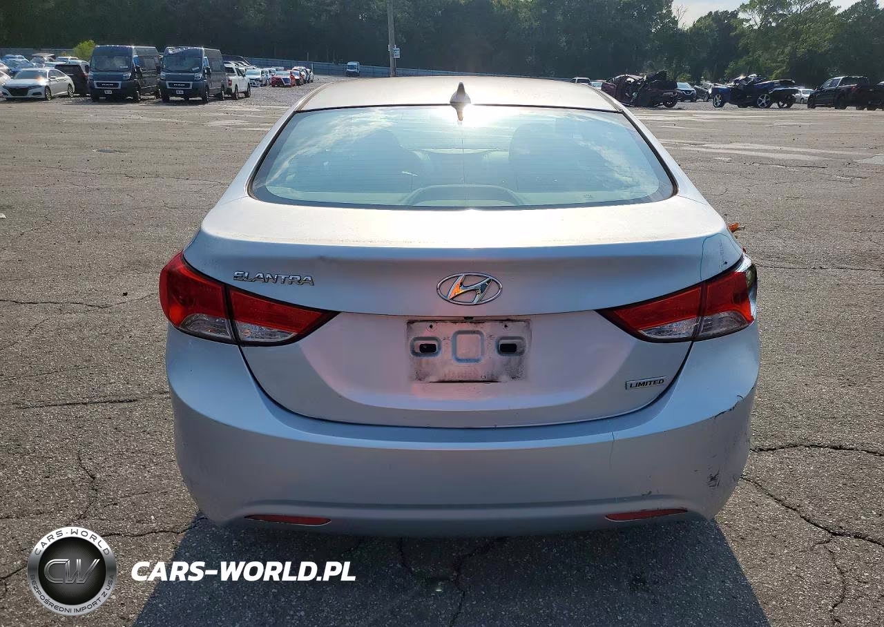 2013 Hyundai Elantra Limited VIN:5NPDH4AE6DH274890 - 6