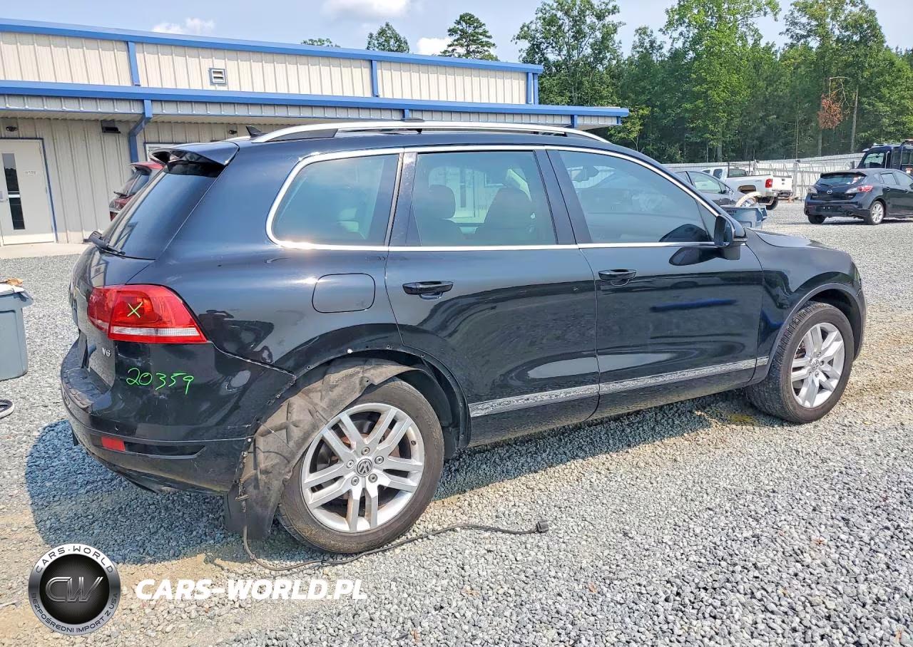 2012 Volkswagen Touareg V6 VIN:WVGFF9BP2CD003529 - 3