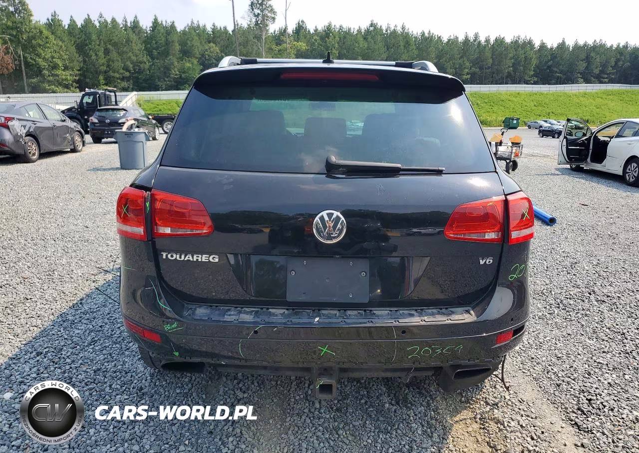 2012 Volkswagen Touareg V6 VIN:WVGFF9BP2CD003529 - 6