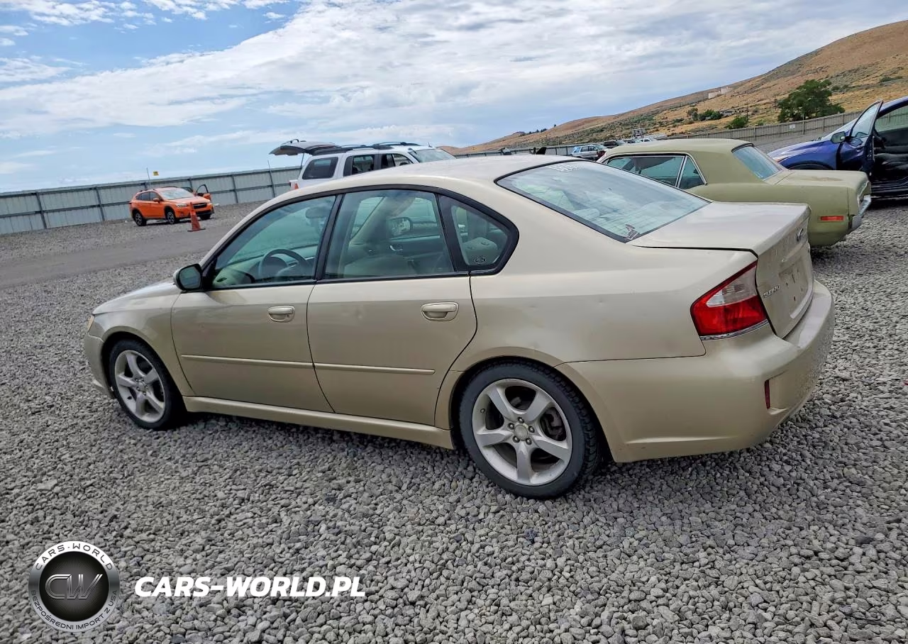 2008 Subaru Legacy 2.5I VIN:4S3BL616387226770 - 2