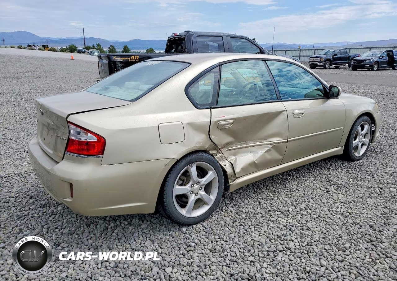2008 Subaru Legacy 2.5I VIN:4S3BL616387226770 - 3