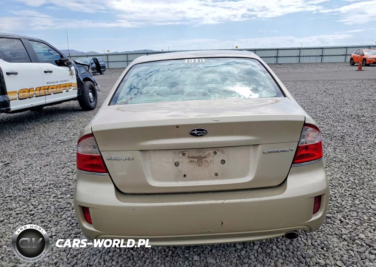 2008 Subaru Legacy 2.5I VIN:4S3BL616387226770 - 6